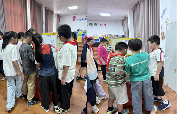 福州科技館科普大篷車駛?cè)雮}(cāng)山一小，點(diǎn)燃“科技逐夢(mèng)”主題月