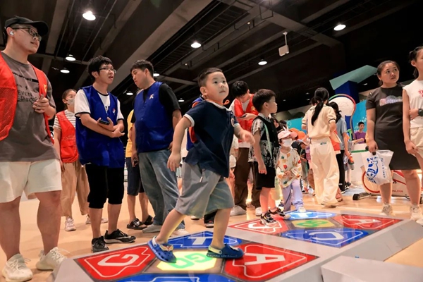 精彩！福州科技館里的“奧運(yùn)會”是這樣的