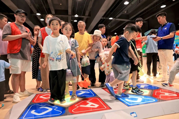 精彩！福州科技館里的“奧運(yùn)會”是這樣的
