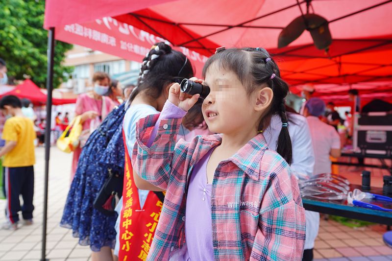 2021年福州市科技活動周開幕，眼健康科普體驗吸引百人圍觀