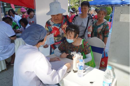 福州科技館眼健康分館參加新港街道2022年全國科普日宣傳活動(dòng)