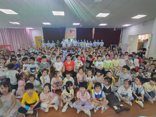 四進科普丨口腔講座走進耶魯麗景天成幼兒園