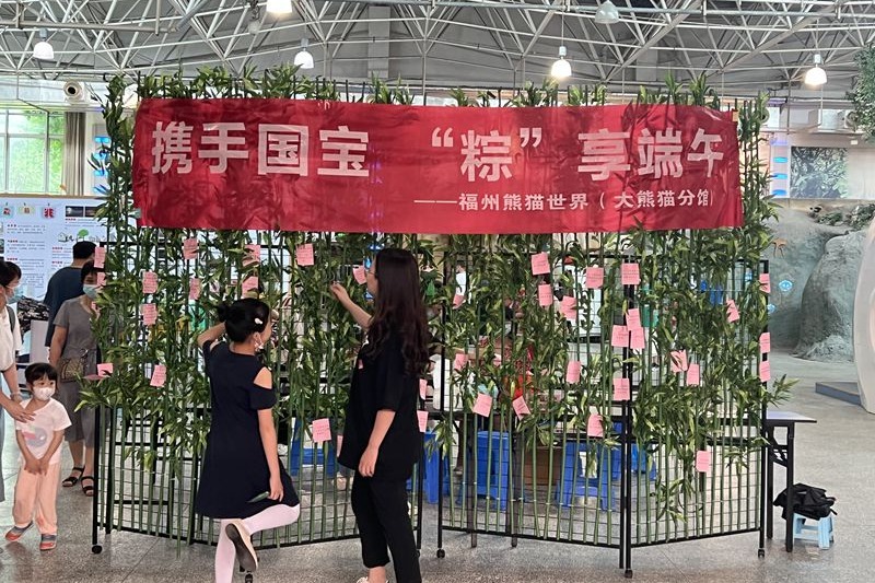 海峽（福州）大熊貓研究中心開展 “攜手國寶，“粽”享端午”科普活動