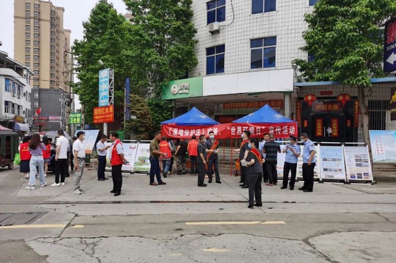 深入漁村，宣傳濕地保護(hù)法！