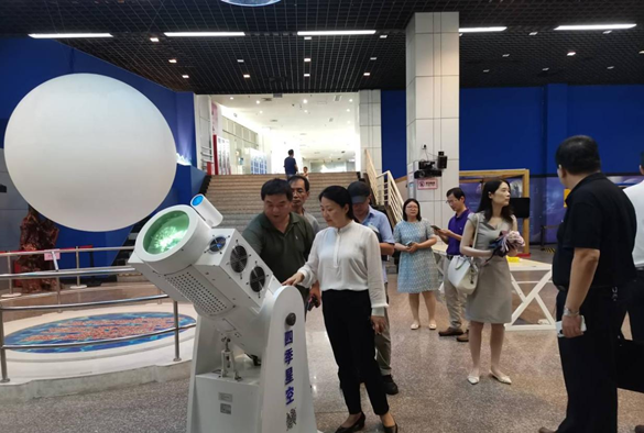 省科協黨組成員、副主席魯偉群一行調研福州市科普工作
