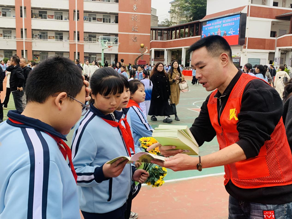 反邪教宣傳活動走進閩侯縣青口滬嶼小學(xué)