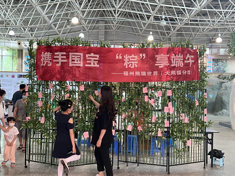 海峽（福州）大熊貓研究中心開展 “攜手國寶，“粽”享端午”科普活動