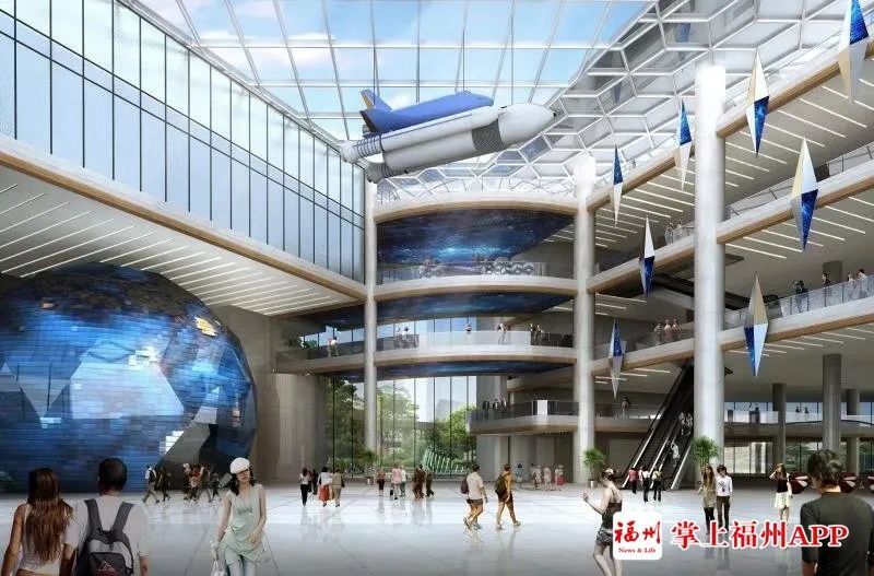 炫！福州科技館新館要來了！就在……