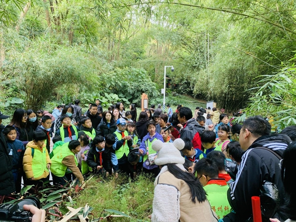 福州科技館開展312植樹節(jié)——“擁抱春天，探索大自然的奧秘”分館研學活動